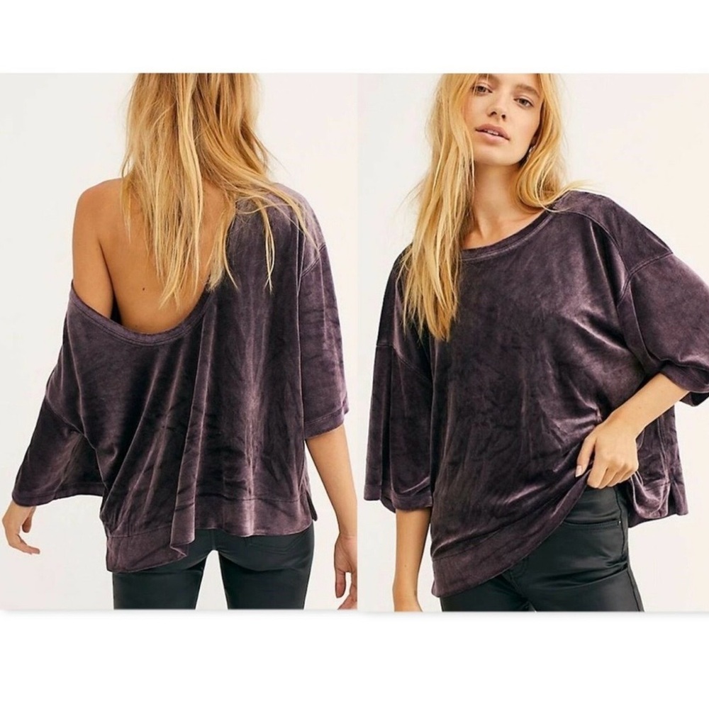 We the Free Valerie Velvet Top